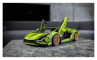 全新乐高®机械组Lamborghini Sián FKP 37跑车重磅上市亮相于微型超跑新车发布会