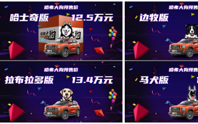 全网疯抢哈弗大狗,8重惊喜&万元大礼“售宠莫惊“ 全网疯抢哈弗大狗,8重惊喜&万元大礼“售宠莫惊“