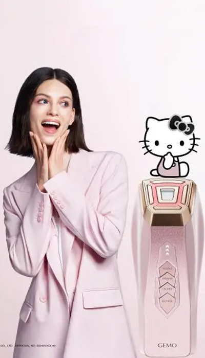 元气满满抵抗时光！GEMO金茉 × Hello Kitty发布「全能粉光机」合作限定礼盒